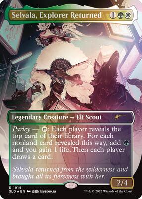 Selvala, Explorer Returned (Rainbow Foil) card from Secret Lair Drop Series
