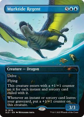 Murktide Regent card from Secret Lair Drop Series