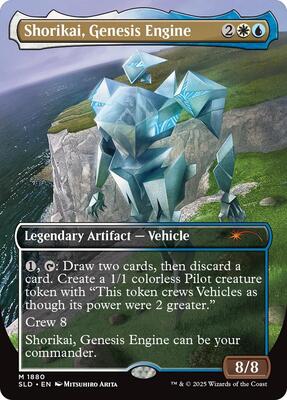 Shorikai, Genesis Engine card from Secret Lair Drop Series