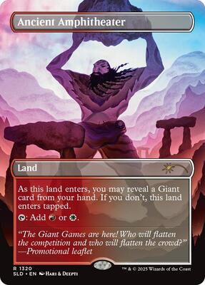Ancient Amphitheater card from Secret Lair Drop Series