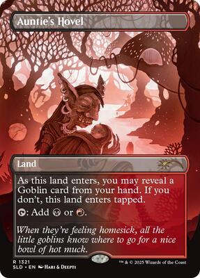 Auntie's Hovel card from Secret Lair Drop Series
