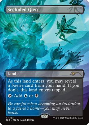 Secluded Glen card from Secret Lair Drop Series