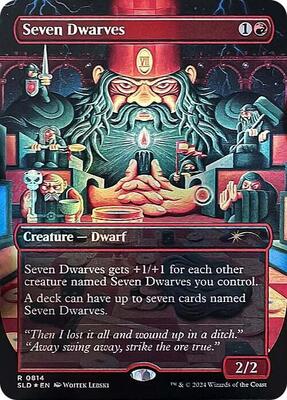 Seven Dwarves (0814) card from Secret Lair Drop Series
