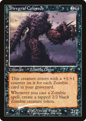 Diregraf Colossus (Retro Frame) card from Secret Lair Drop Series