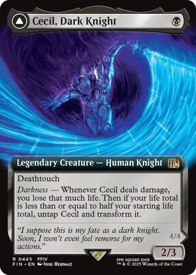 Cecil, Dark Knight (Extended Art) card from FINAL FANTASY