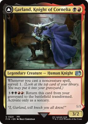 Garland, Knight of Cornelia card from FINAL FANTASY