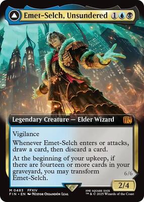 Emet-Selch, Unsundered (Extended Art) card from FINAL FANTASY