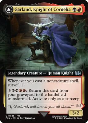 Garland, Knight of Cornelia (Extended Art) card from FINAL FANTASY