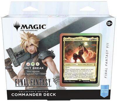 FINAL FANTASY Commander Deck - FINAL FANTASY VII Limit Break (Collector's Edition) card from Commander: FINAL FANTASY
