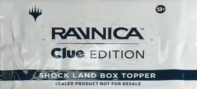 Ravnica: Clue Edition - Shock Land Box Topper card from Ravnica: Clue Edition