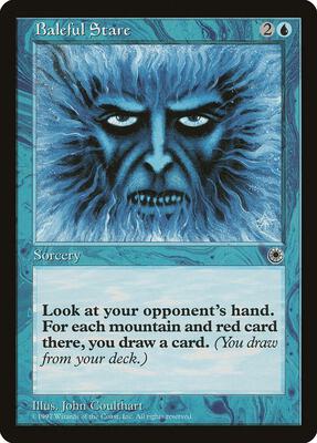 Baleful Stare card from Portal