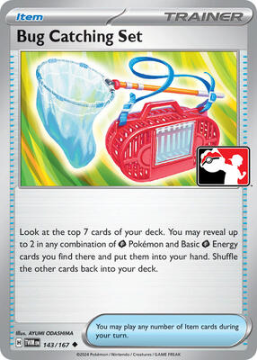 Bug Catching Set - 143/167 card from Prize Pack Series Cards