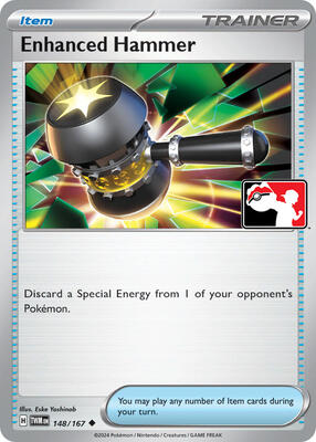 Enhanced Hammer - 148/167 card from Prize Pack Series Cards