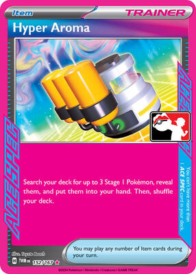 Hyper Aroma - 152/167 card from Prize Pack Series Cards