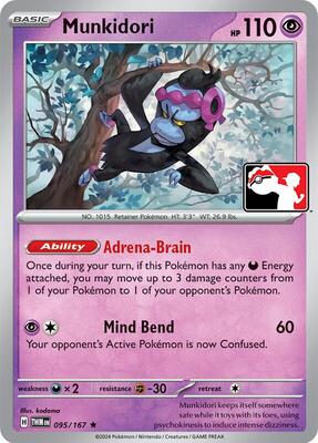 Munkidori - 095/167 card from Prize Pack Series Cards