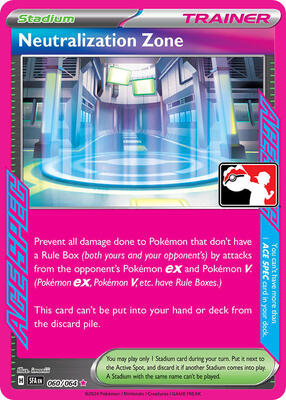 Neutralization Zone - 060/064 card from Prize Pack Series Cards