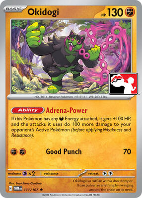Okidogi - 111/167 card from Prize Pack Series Cards