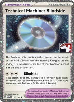 Technical Machine: Blindside - 176/182 (Cosmos Holo) card from Prize Pack Series Cards