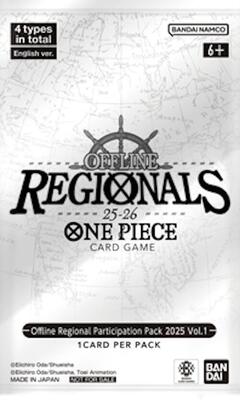 Offline Regional Participation Pack 2025 Vol. 1 card from One Piece Promotion Cards