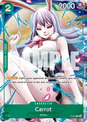 Carrot (Event Pack Vol. 6) card from One Piece Promotion Cards