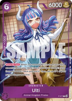 Ulti (Event Pack Vol. 6) card from One Piece Promotion Cards