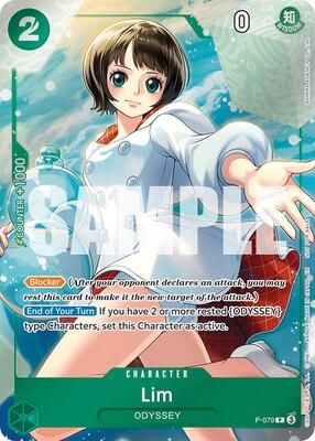 Lim (Event Pack Vol. 6) card from One Piece Promotion Cards