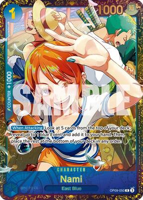 Nami (Championship 25-26 Regionals Season 1) card from One Piece Promotion Cards