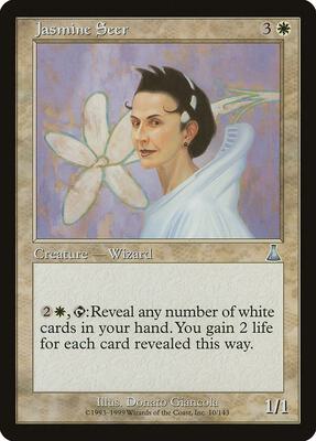 Jasmine Seer card from Urza's Destiny