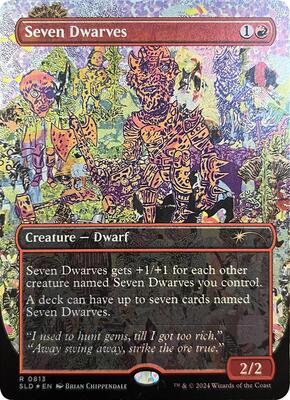 Seven Dwarves (0813) card from Secret Lair Drop Series