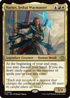 Narset, Jeskai Waymaster card from Tarkir: Dragonstorm