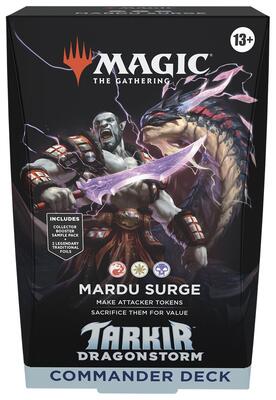 Tarkir: Dragonstorm Commander Deck - Mardu Surge card from Commander: Tarkir: Dragonstorm