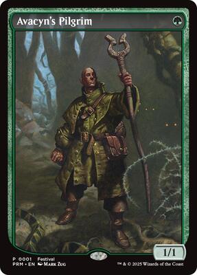 Avacyn's Pilgrim card from MagicFest Cards