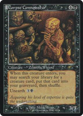 Corpse Connoisseur (Retro Frame) card from Secret Lair Drop Series