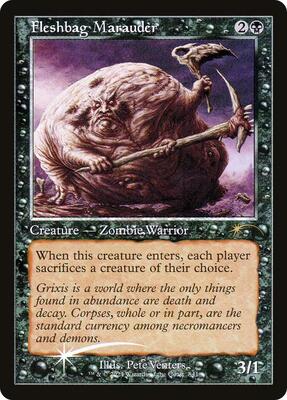 Fleshbag Marauder (841) (Retro Frame) card from Secret Lair Drop Series