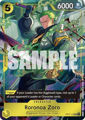 Roronoa Zoro (One Piece Day Dallas 2025) card from One Piece Promotion Cards