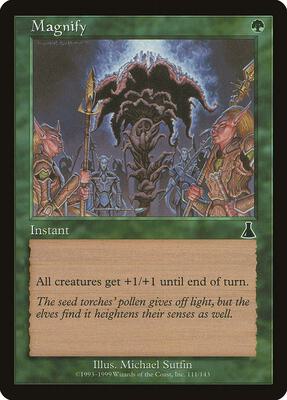 Magnify card from Urza's Destiny