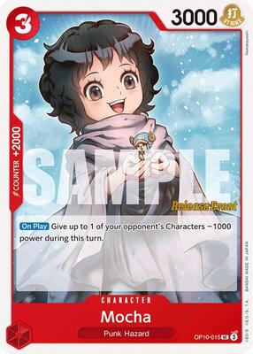 Mocha card from Royal Blood Release Event Cards