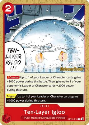 Ten-Layer Igloo card from Royal Blood Release Event Cards