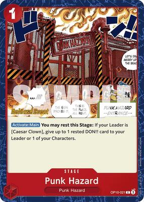 Punk Hazard card from Royal Blood Release Event Cards