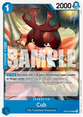 Cub card from Royal Blood Release Event Cards