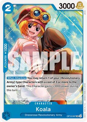 Koala card from Royal Blood Release Event Cards
