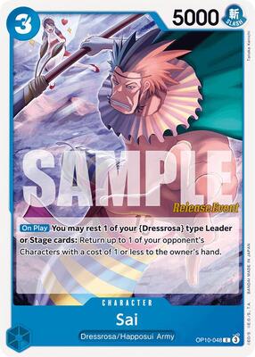 Sai card from Royal Blood Release Event Cards