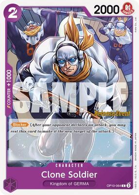Clone Soldier card from Royal Blood Release Event Cards