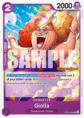 Giolla card from Royal Blood Release Event Cards