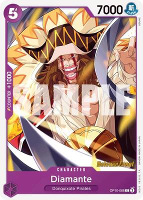 Diamante card from Royal Blood Release Event Cards