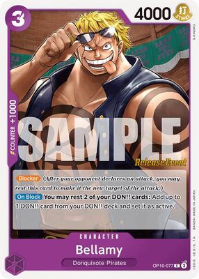 Bellamy card from Royal Blood Release Event Cards