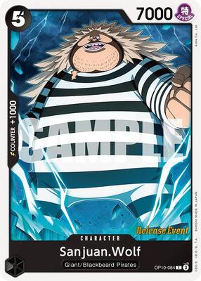 Sanjuan.Wolf card from Royal Blood Release Event Cards