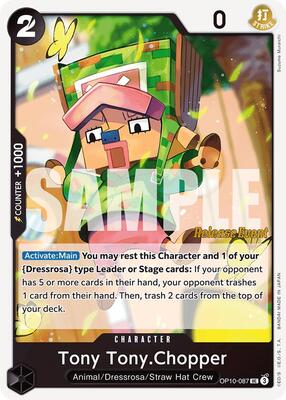 Tony Tony.Chopper (087) card from Royal Blood Release Event Cards