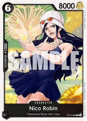 Nico Robin card from Royal Blood Release Event Cards