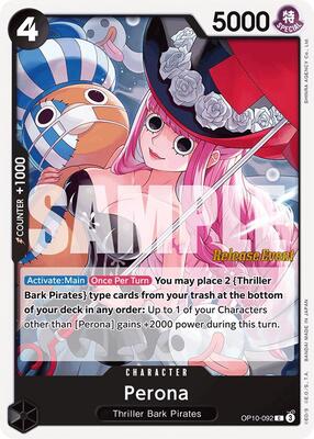 Perona (092) card from Royal Blood Release Event Cards